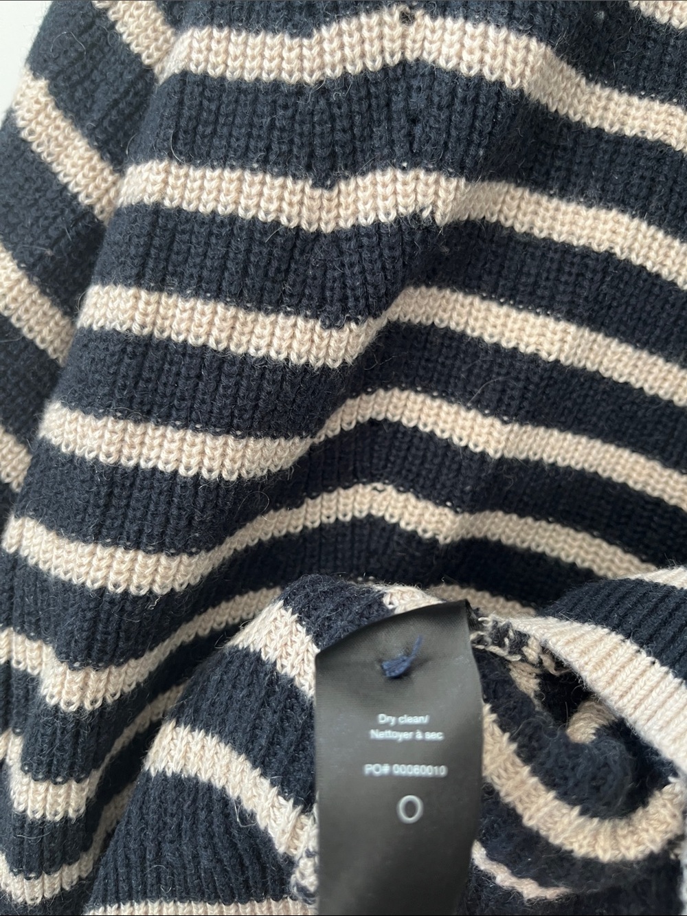 Rag & Bone Ann striped cardigan navy blue white red stripes Americana sweater - Picture 8 of 11